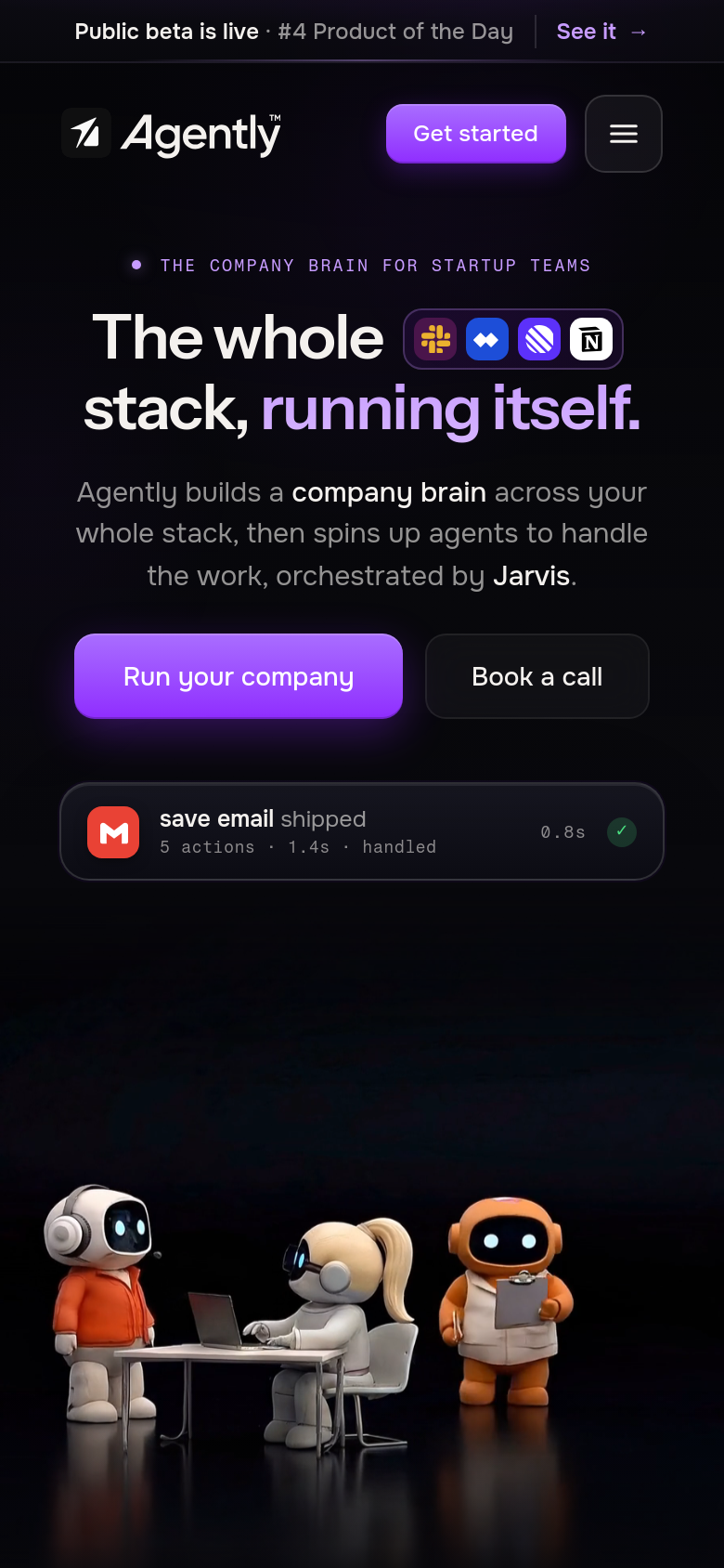 Homepage / Lander