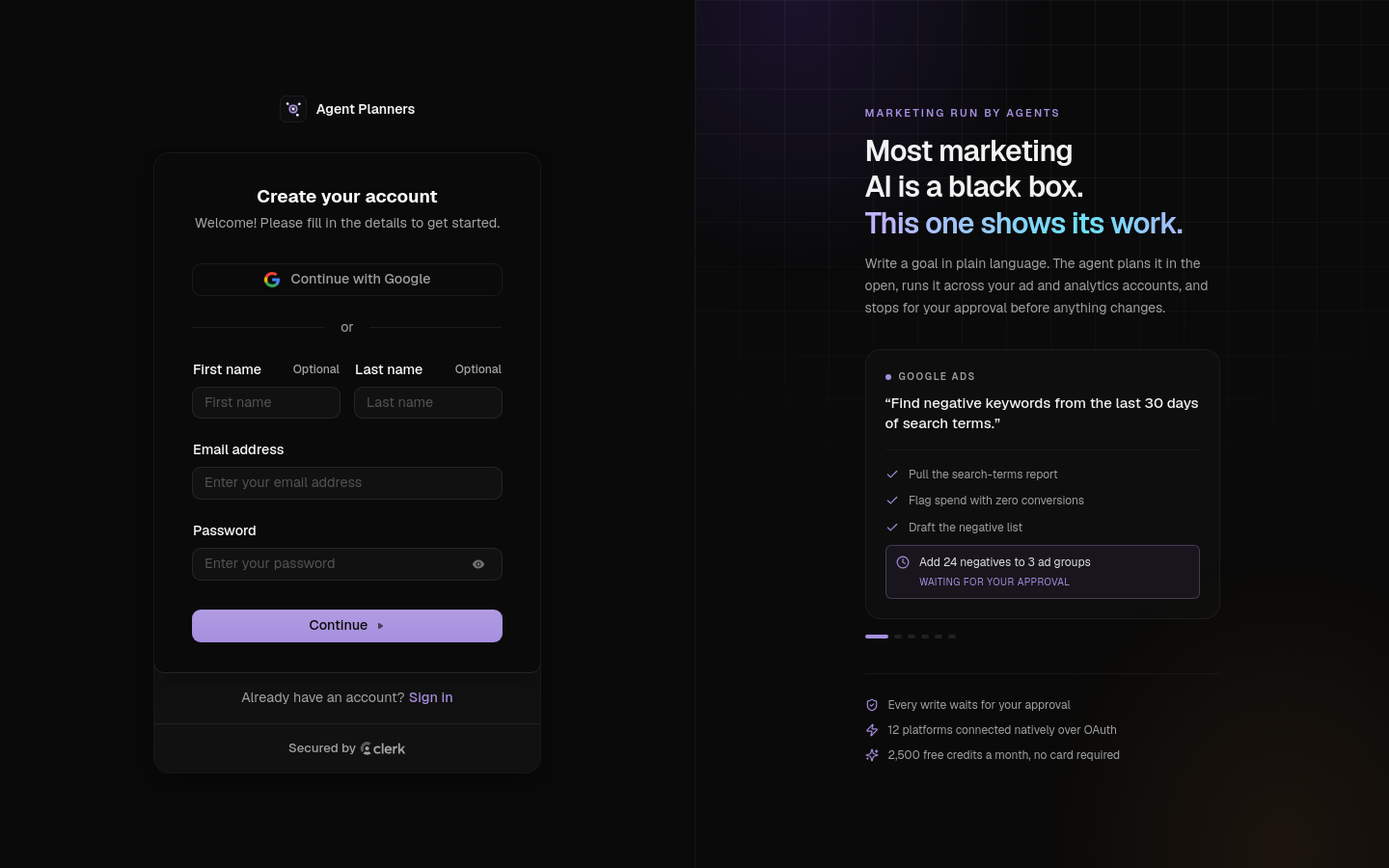 Sign Up