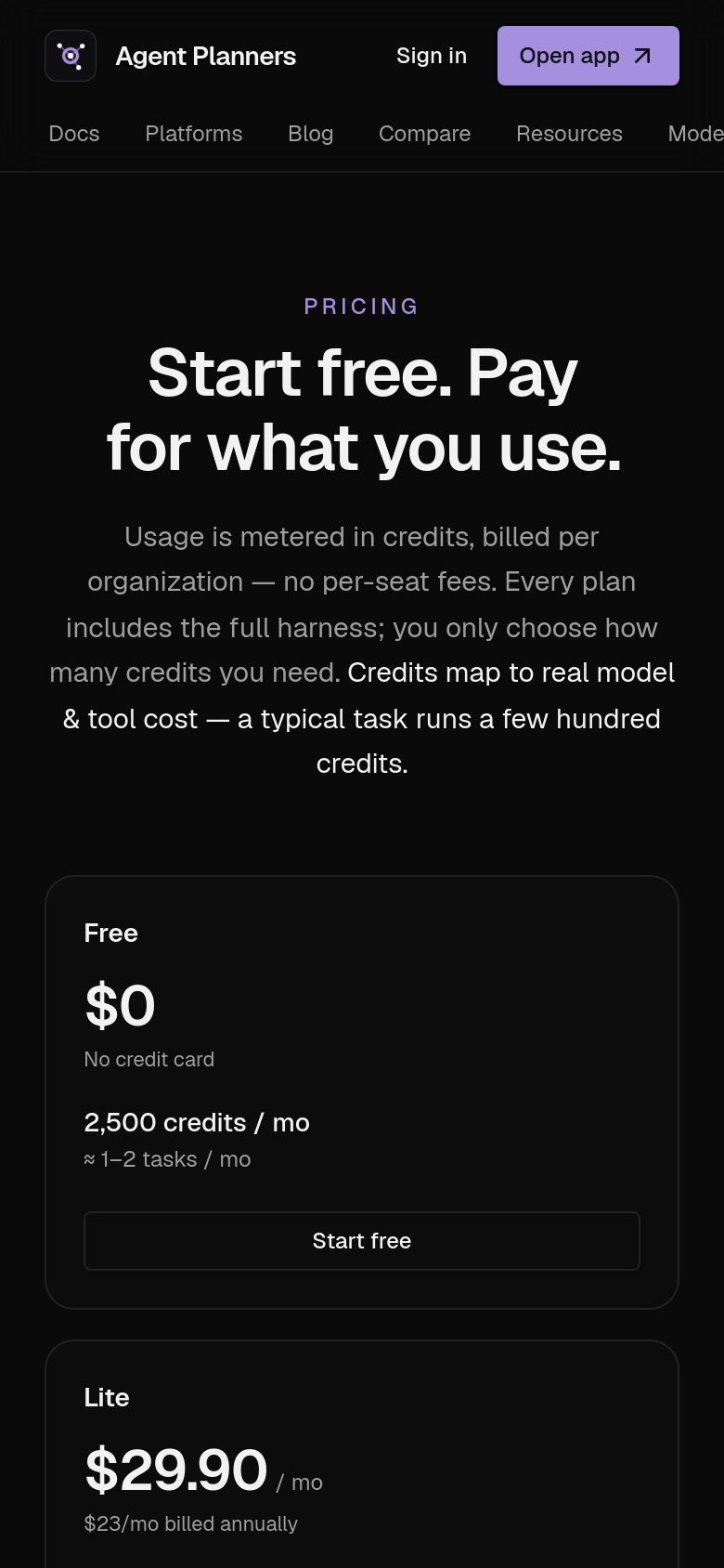 Pricing