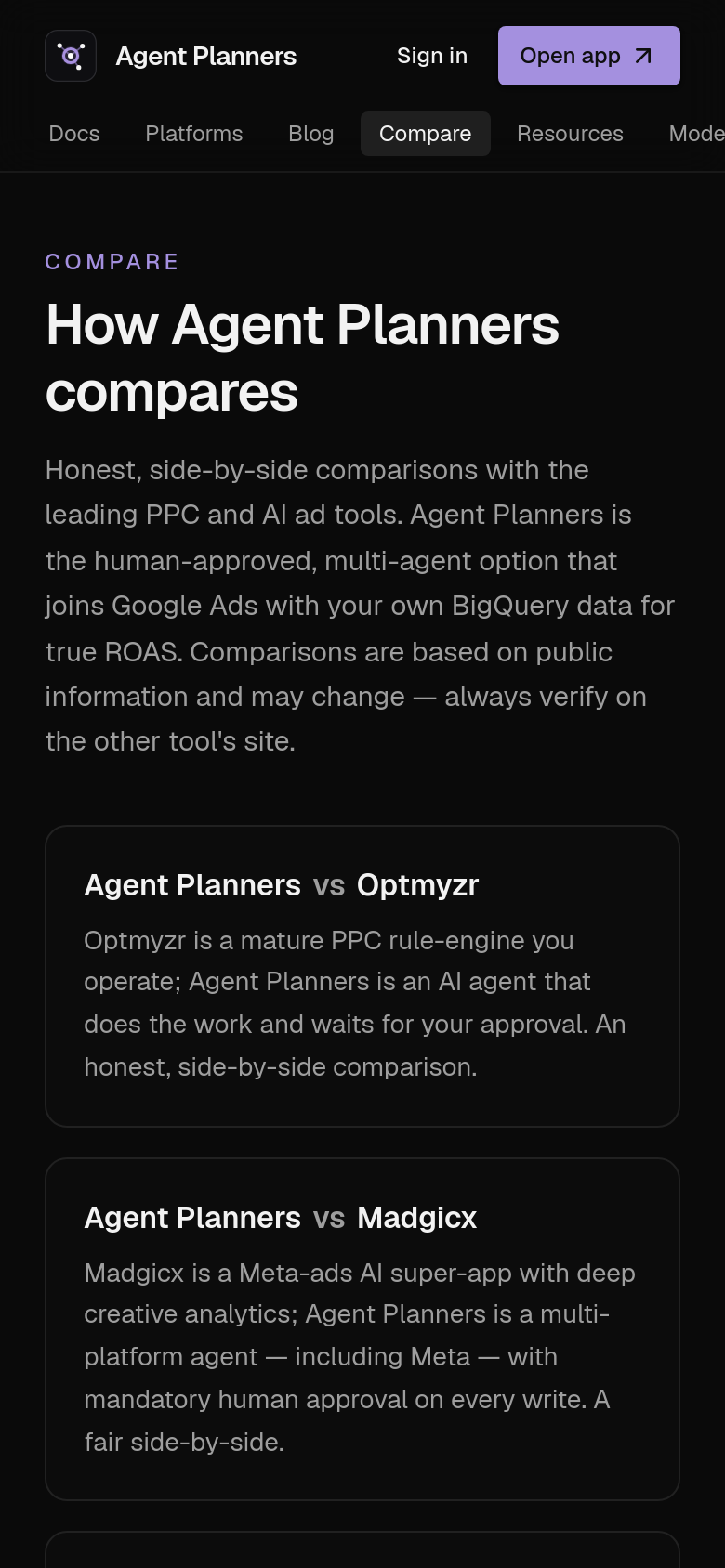 Compare