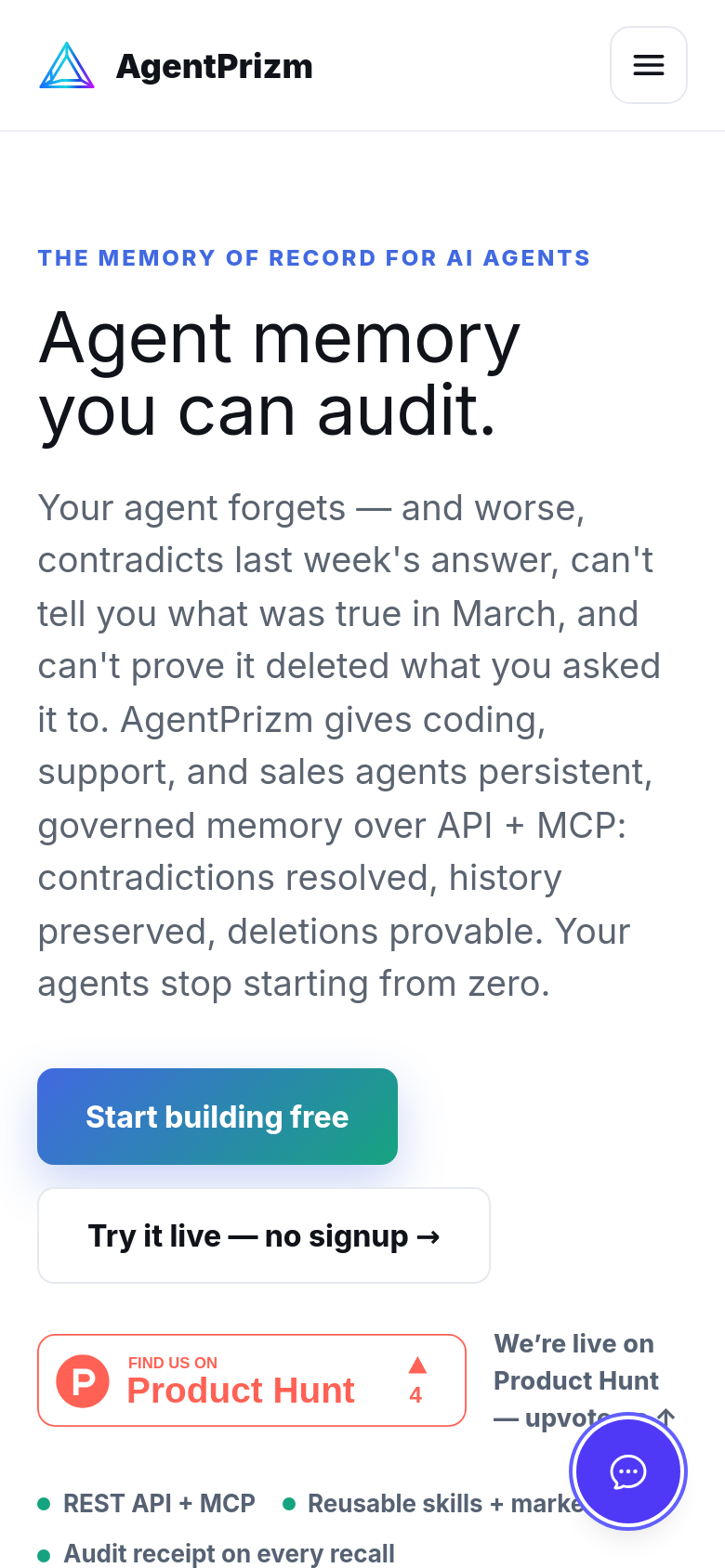 Homepage / Lander