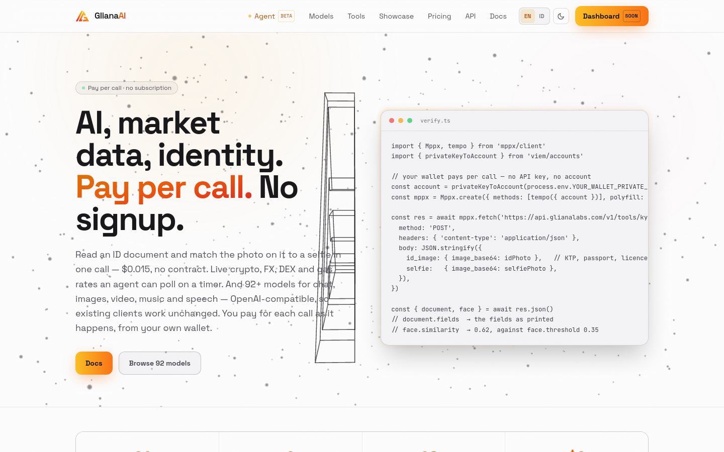 Captured Homepage / Lander