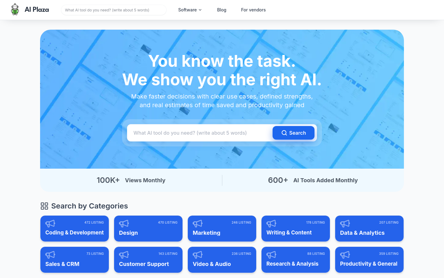 Captured Homepage / Lander