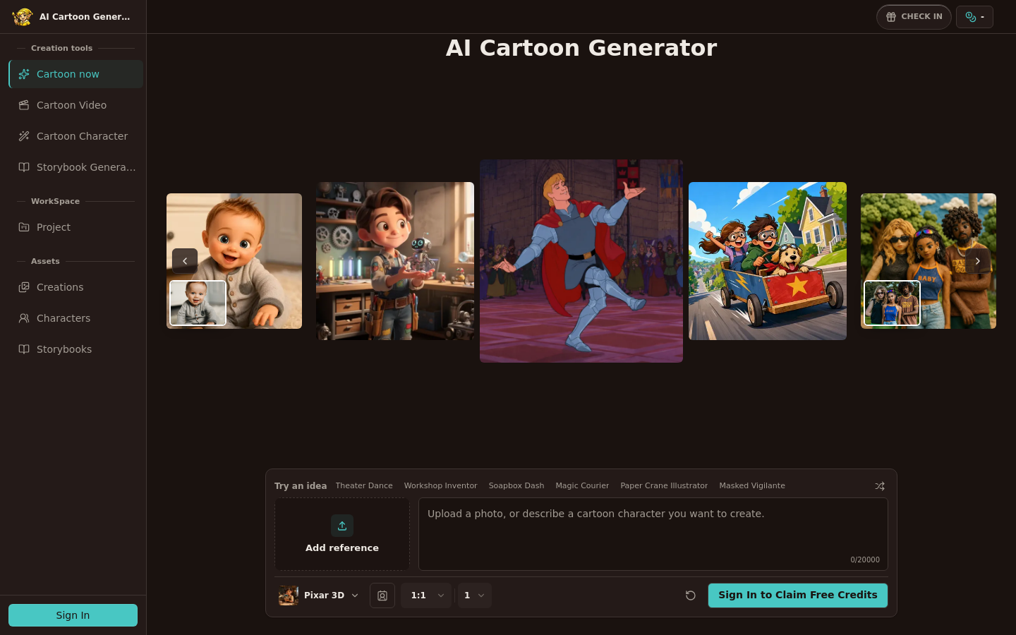 Captured Homepage / Lander