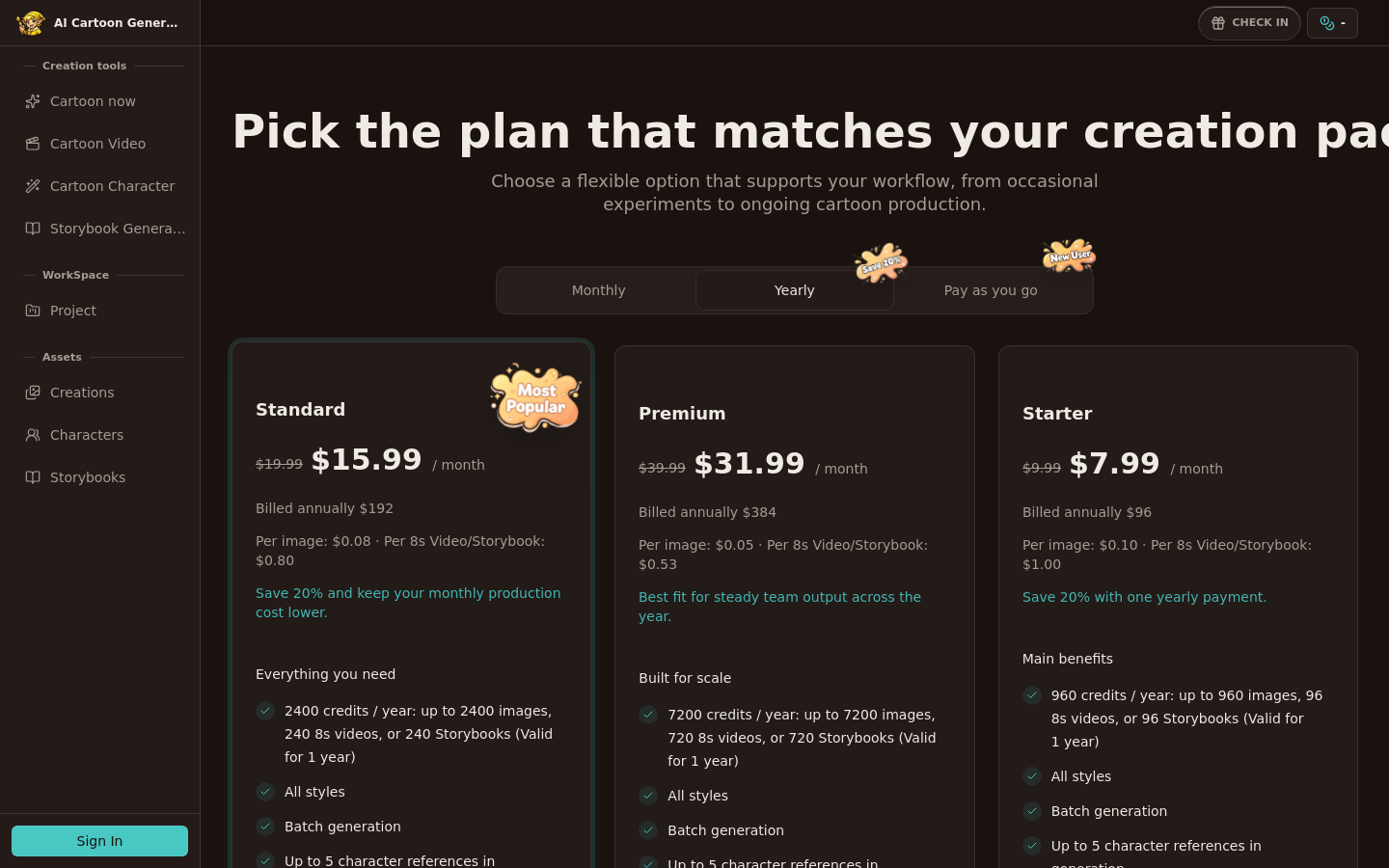 Pricing