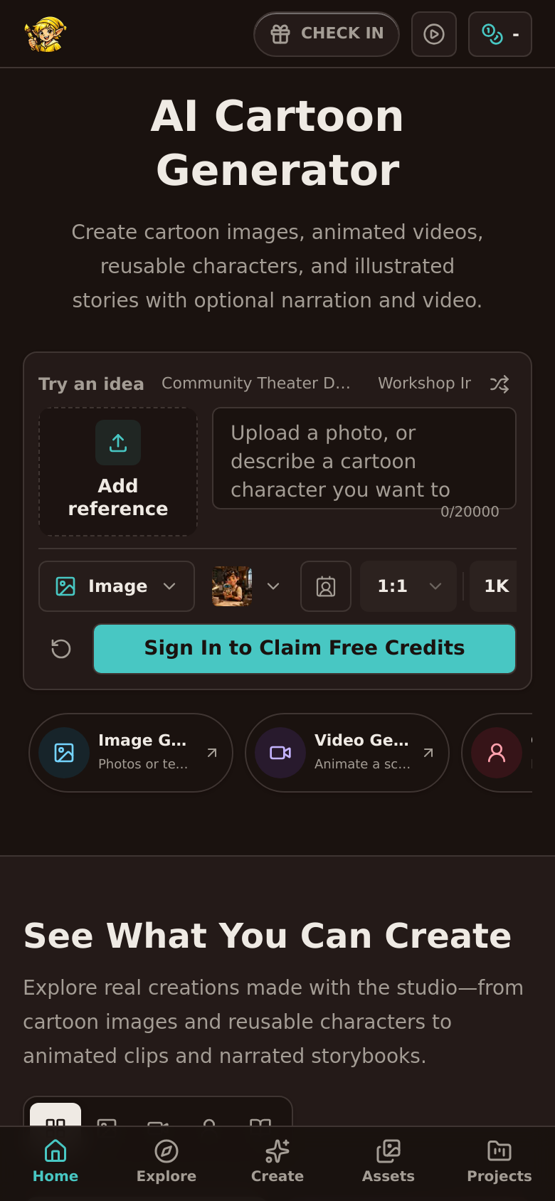 Homepage / Lander