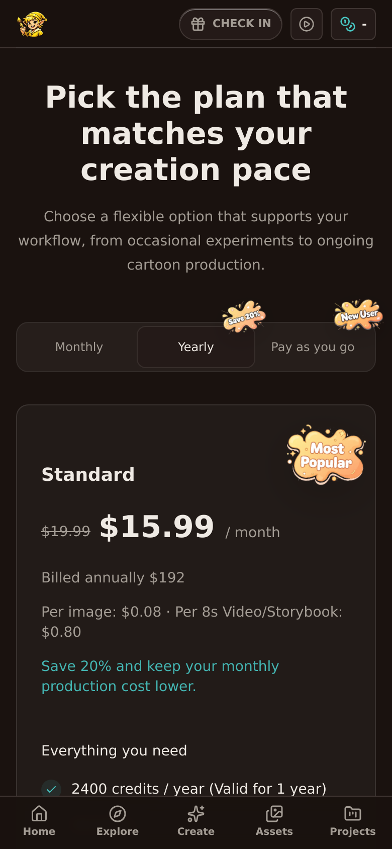 Pricing