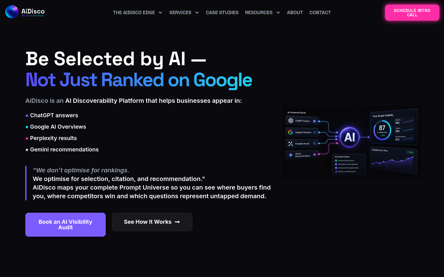 Captured Homepage / Lander