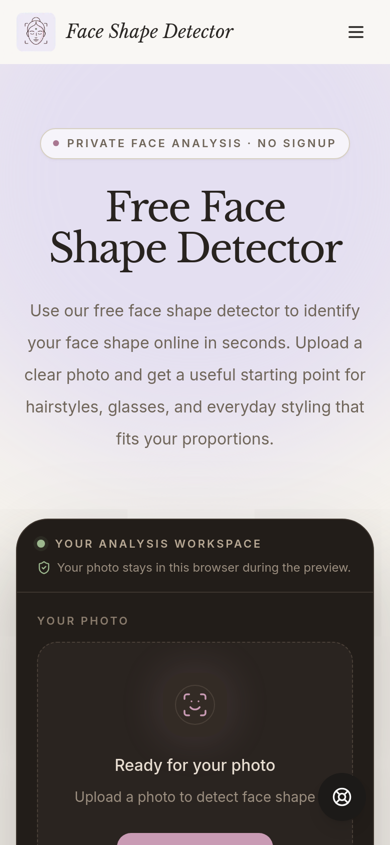 Homepage / Lander