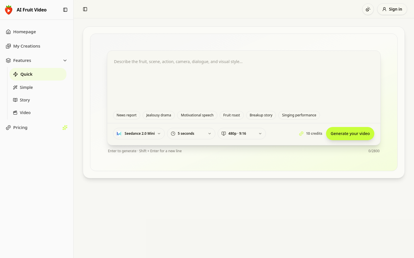 Features