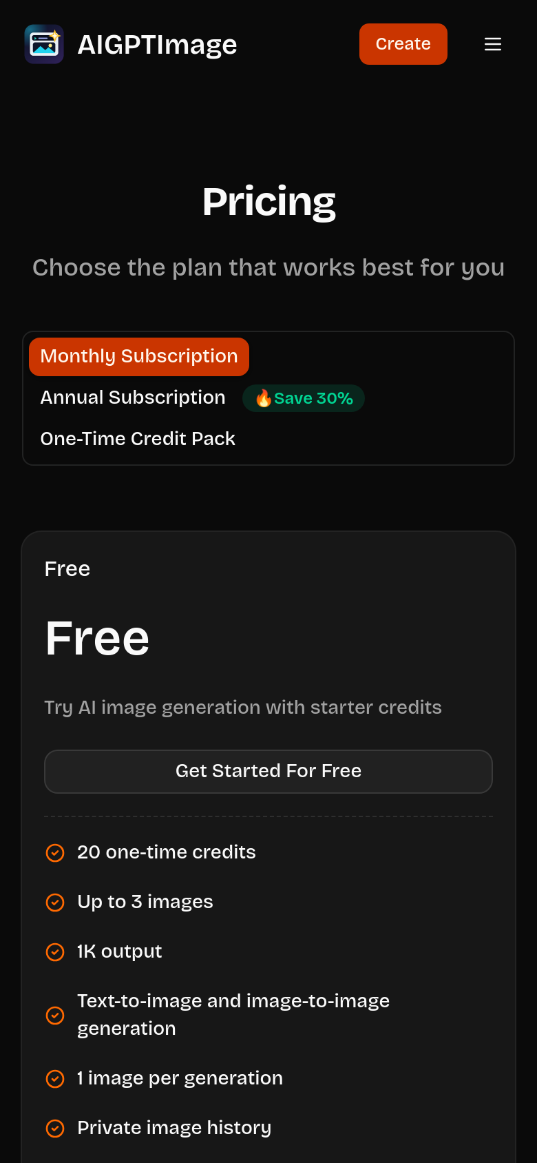 Pricing