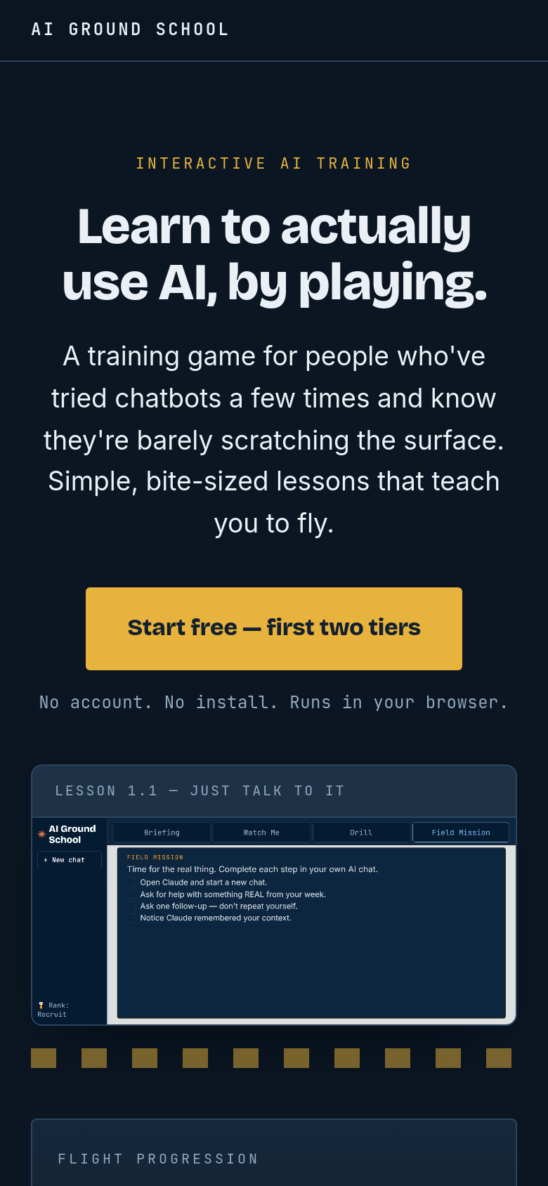 Homepage / Lander