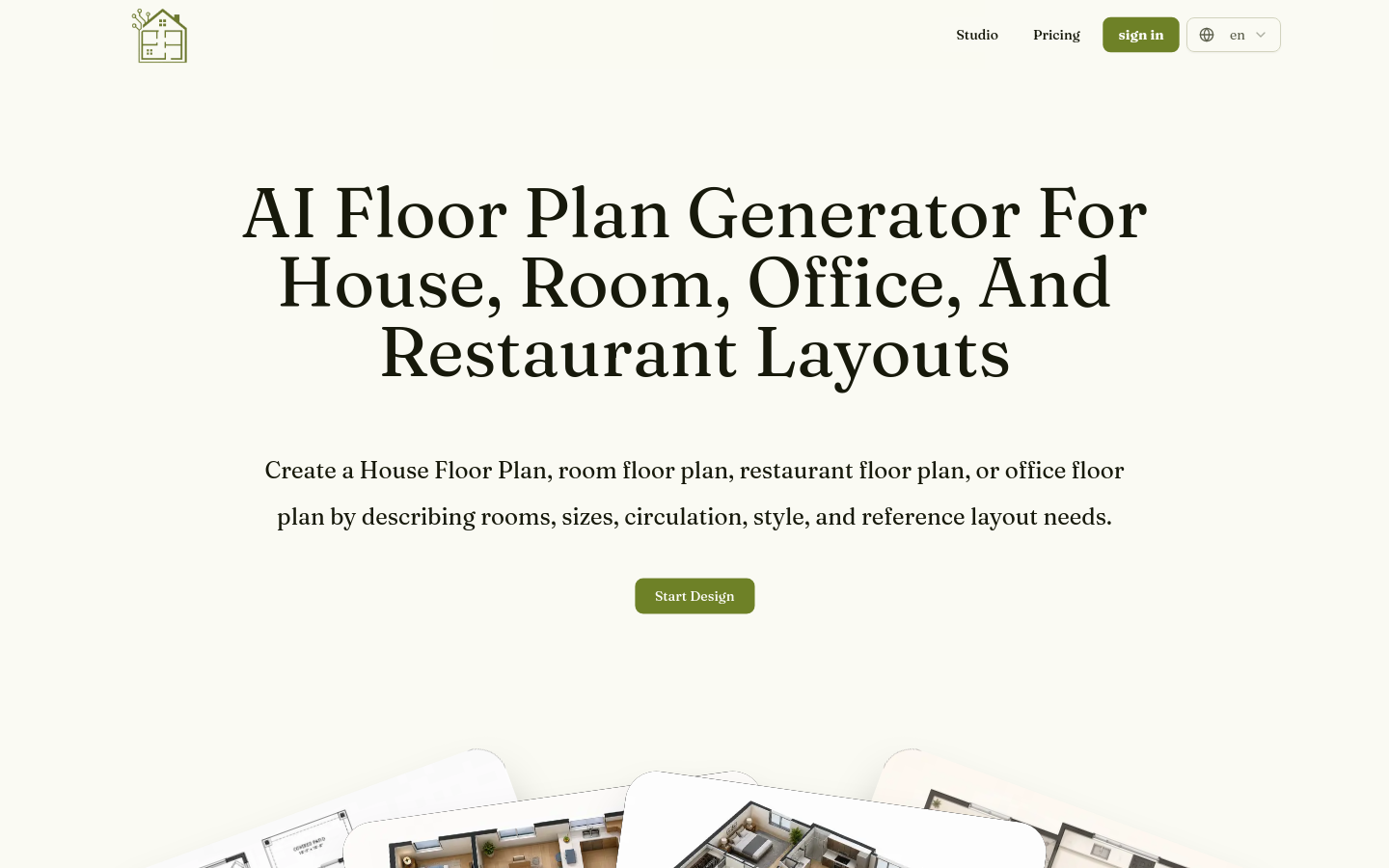 Captured Homepage / Lander
