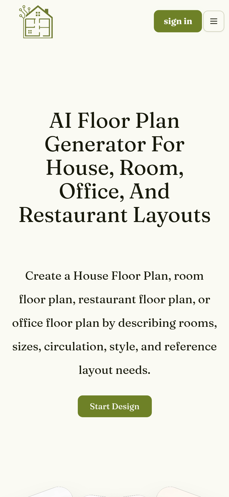Homepage / Lander