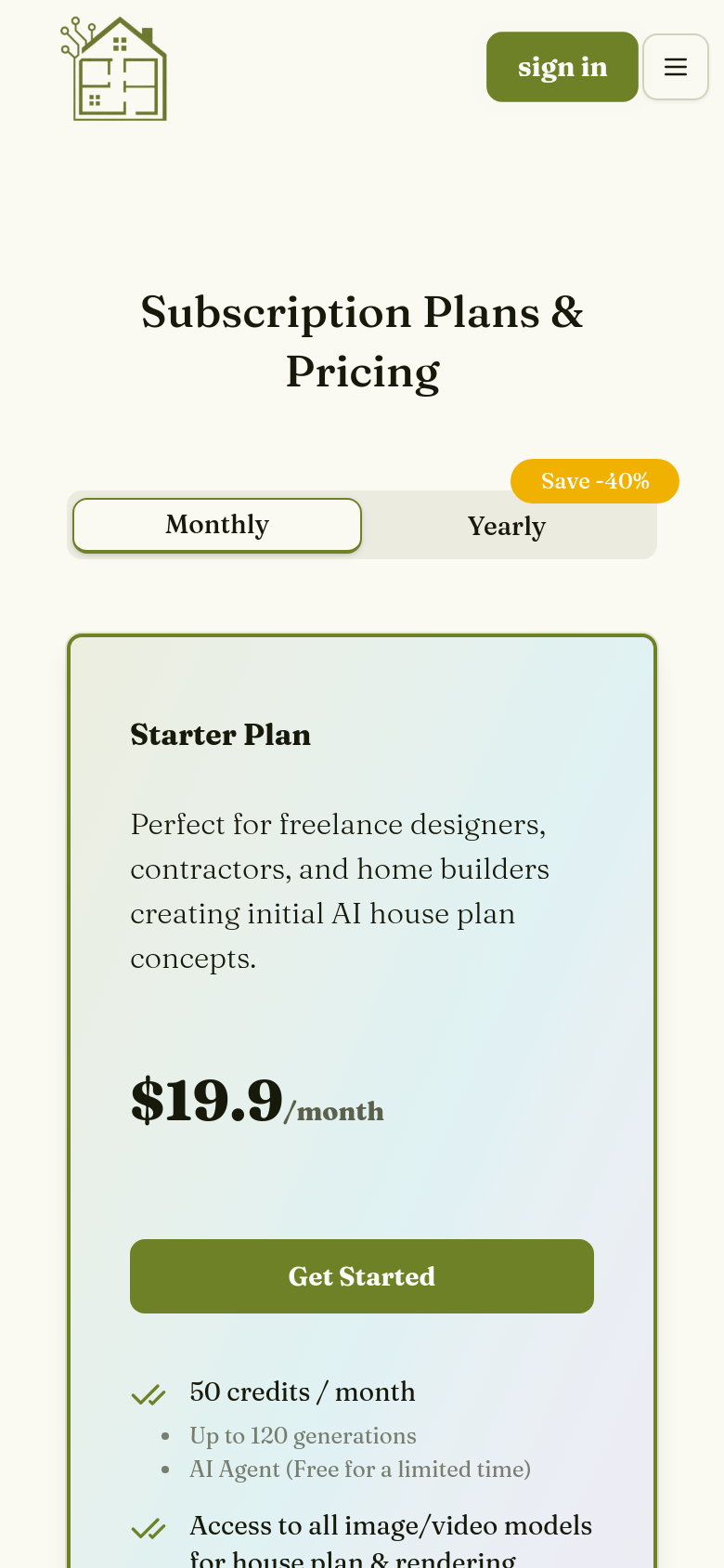 Pricing
