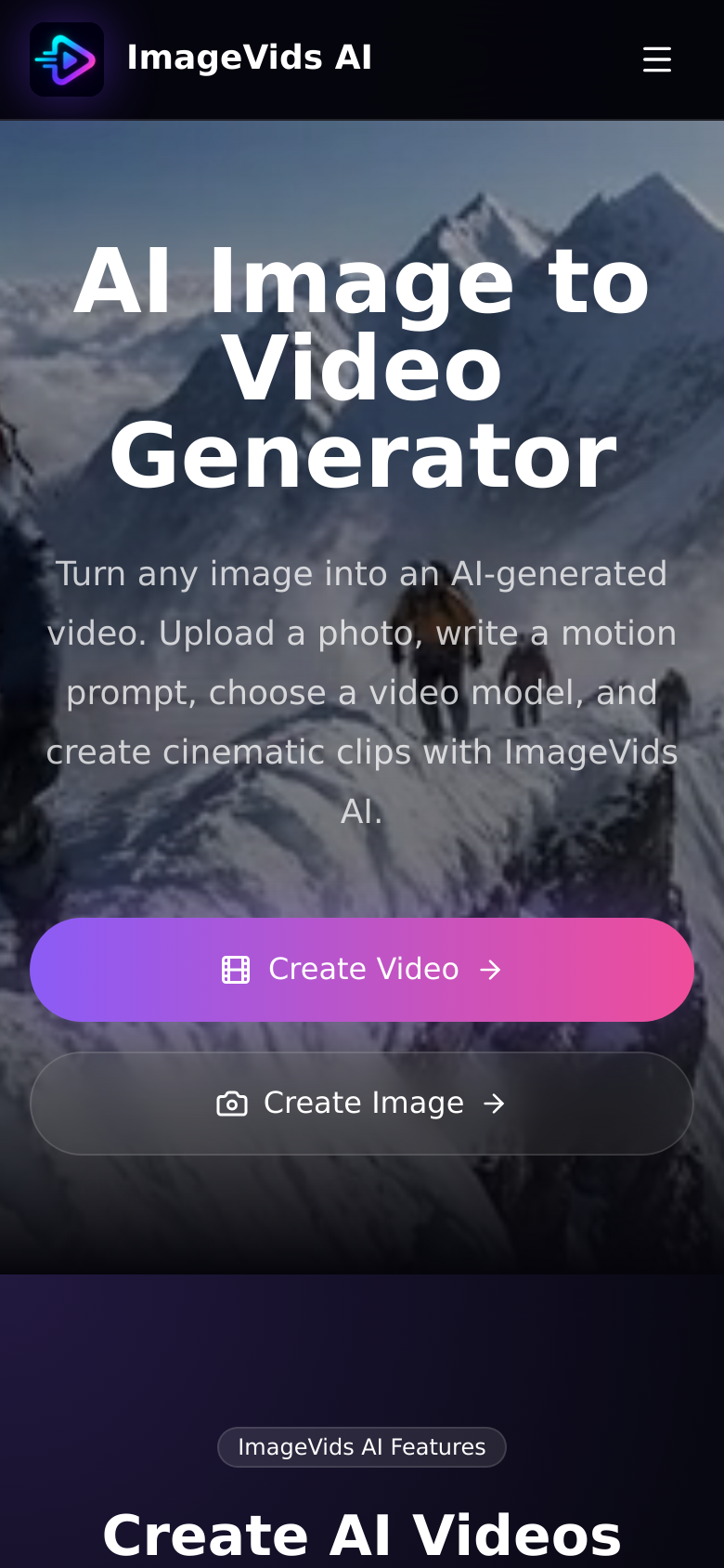 Homepage / Lander