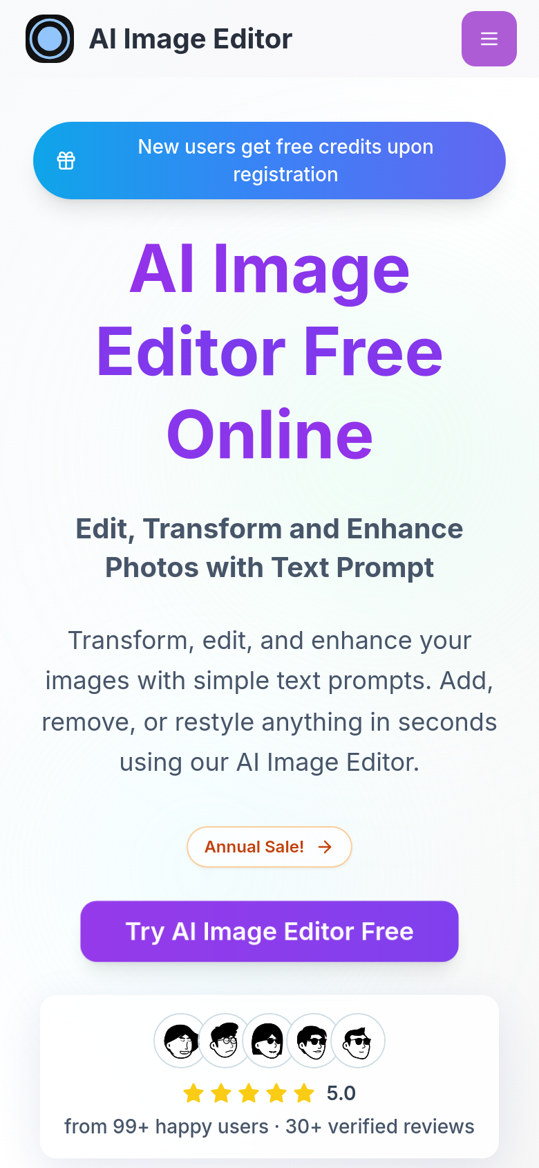 Homepage / Lander