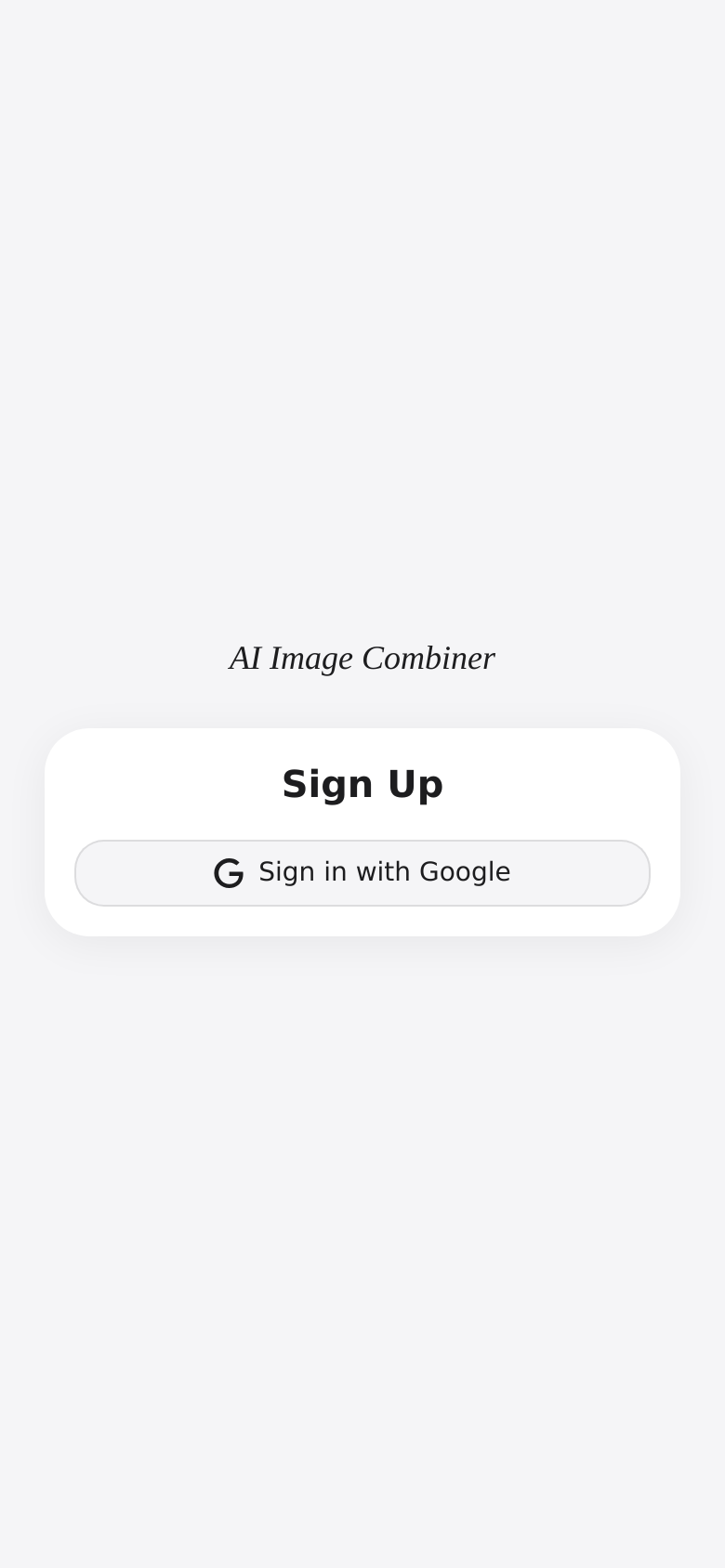 Sign Up
