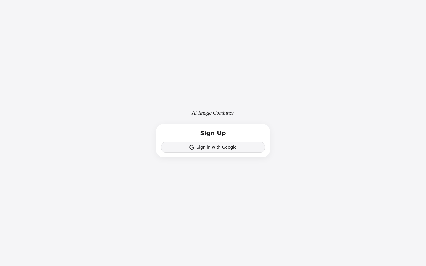 Sign Up