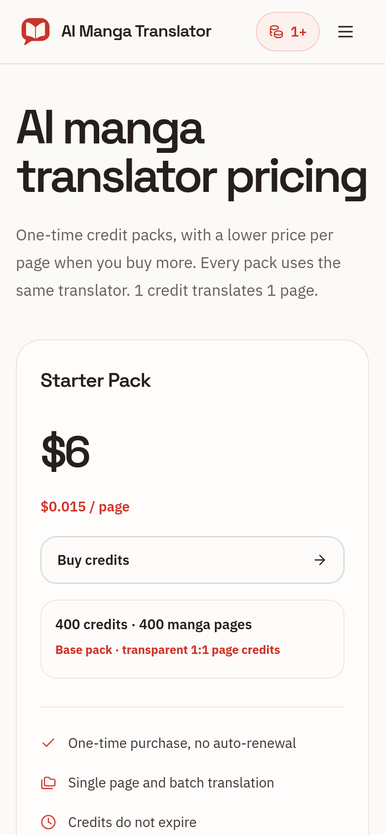 Pricing