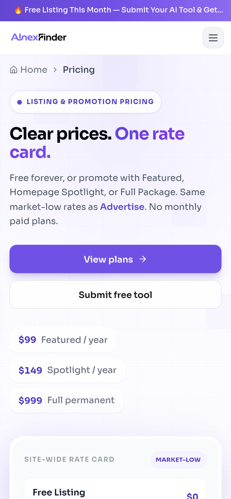 Pricing