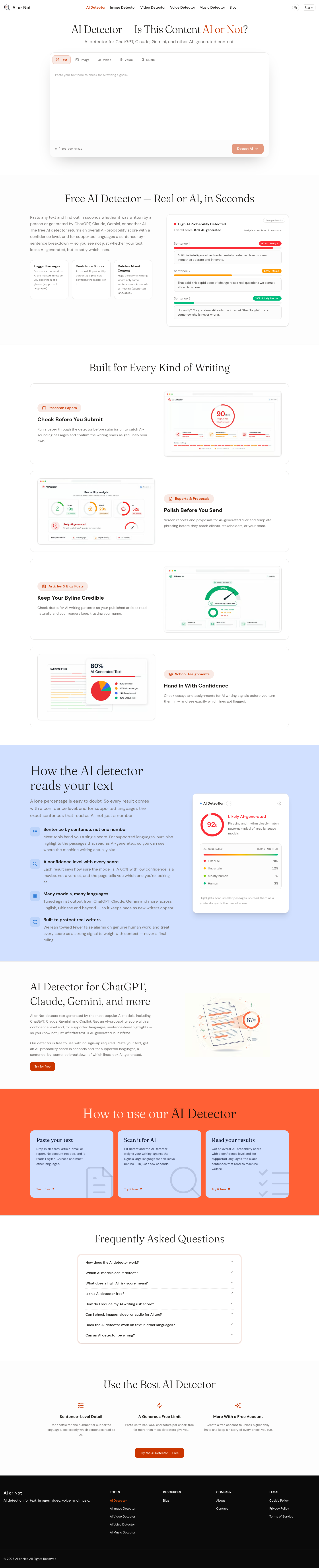 aiornot.tools — 