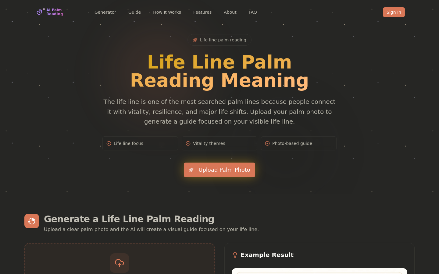 Palm Reading