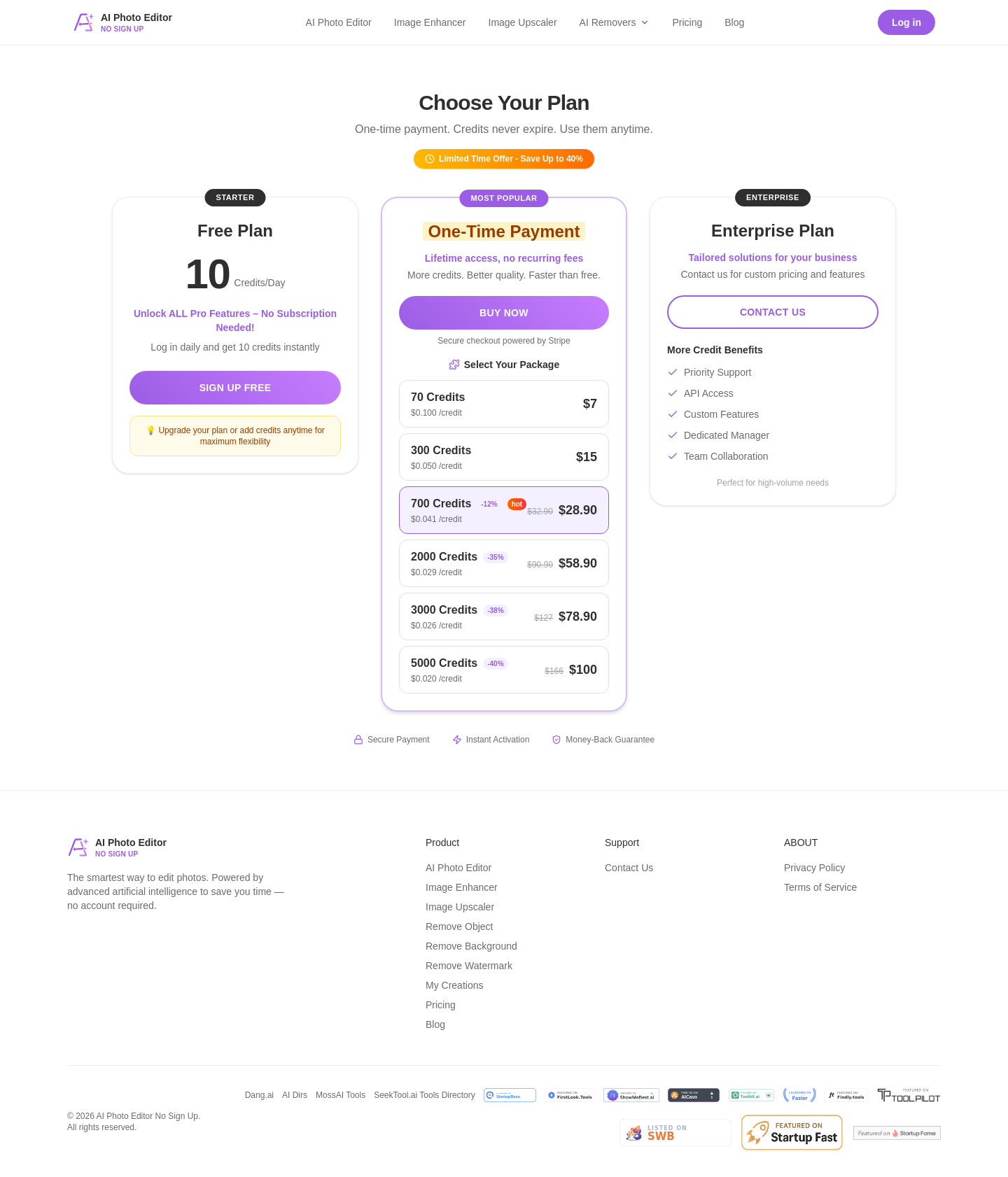 Price anchor element