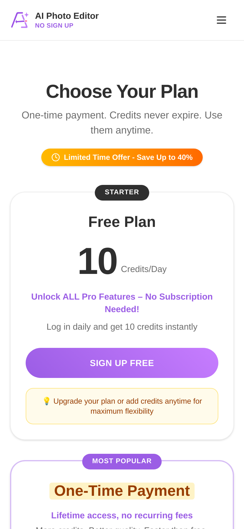 Pricing