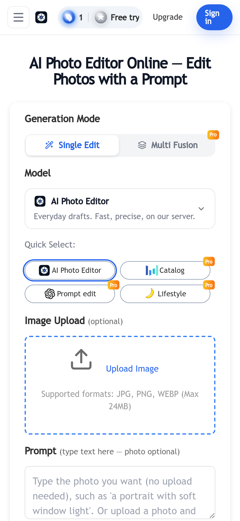 Homepage / Lander