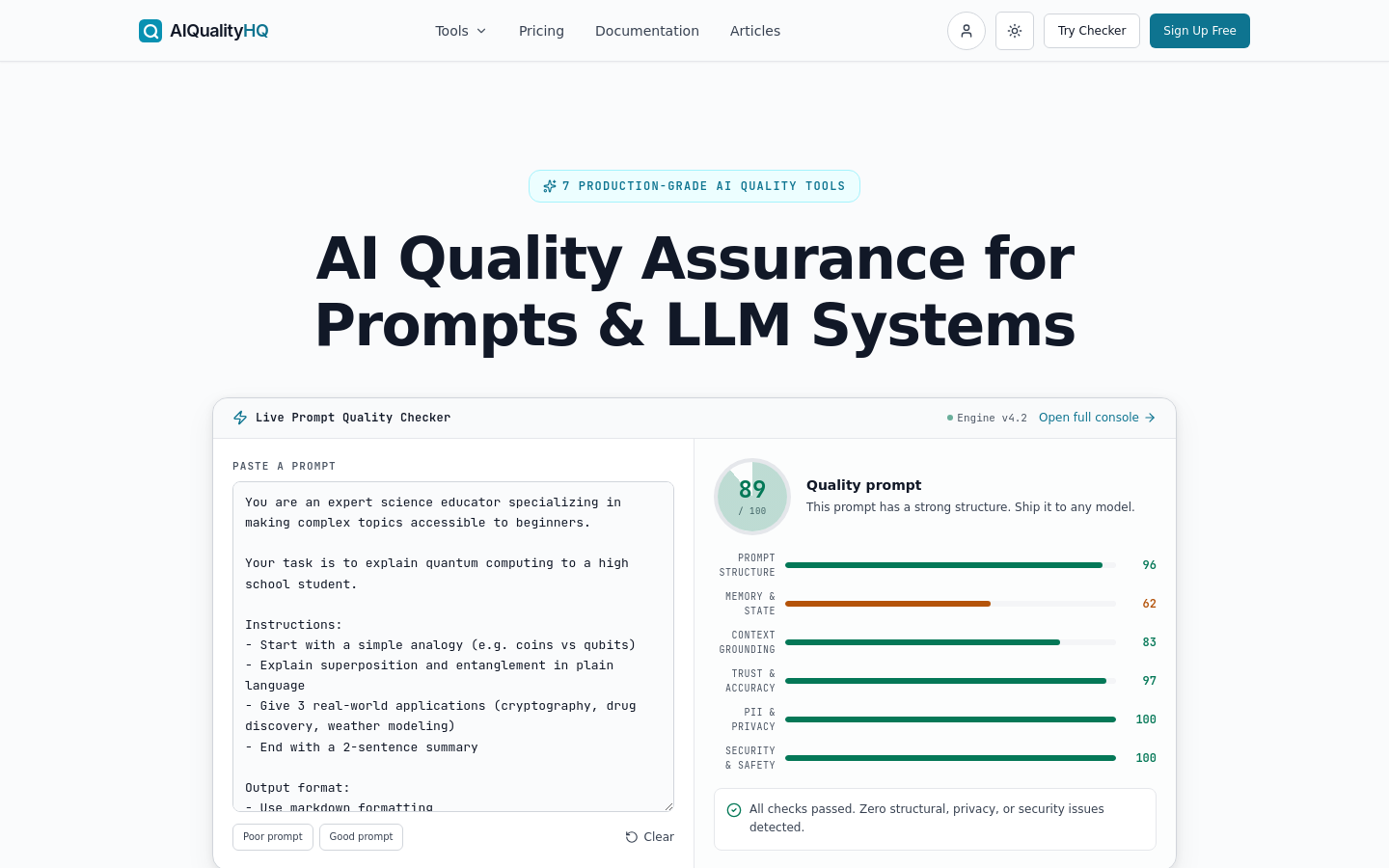 Captured Homepage / Lander