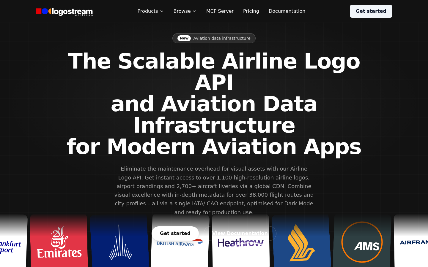 Captured Homepage / Lander