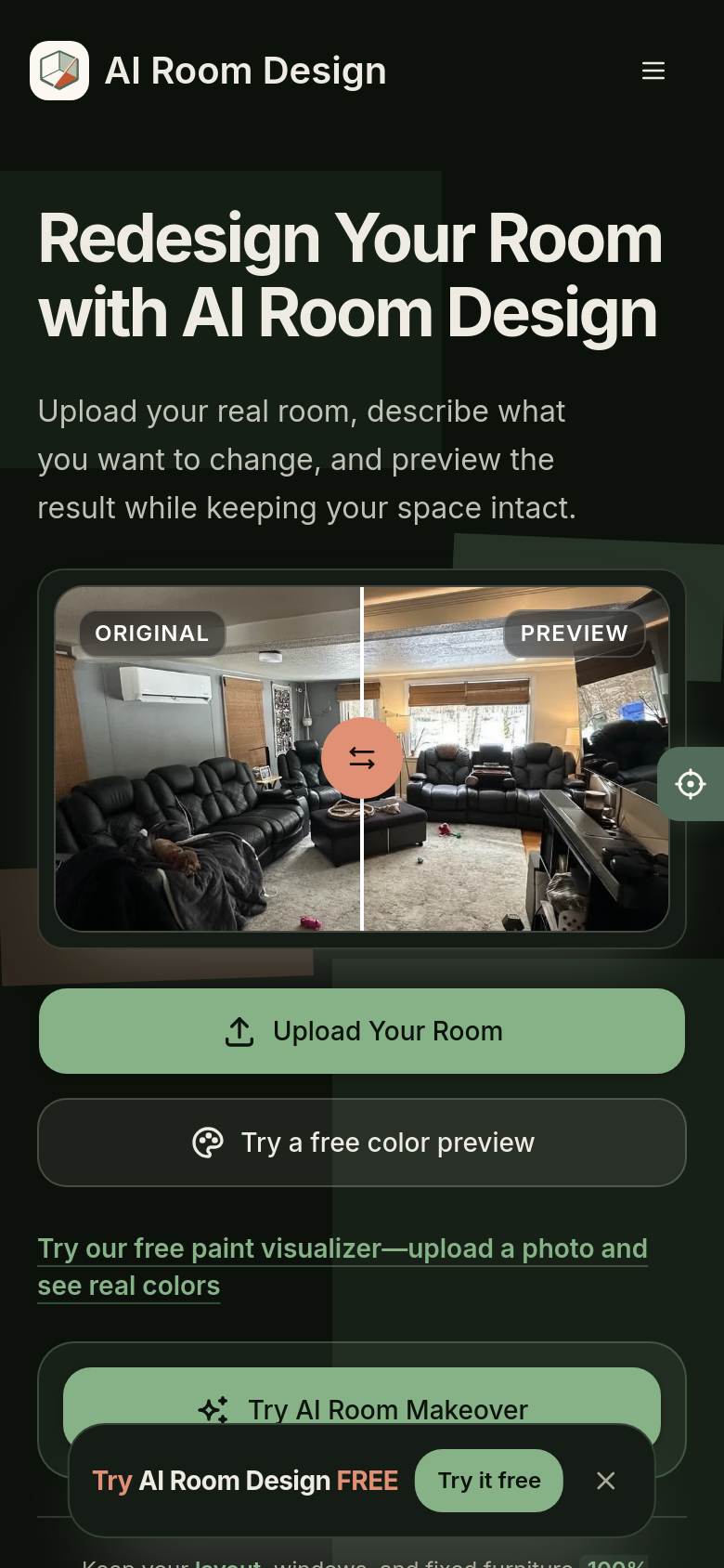 Homepage / Lander