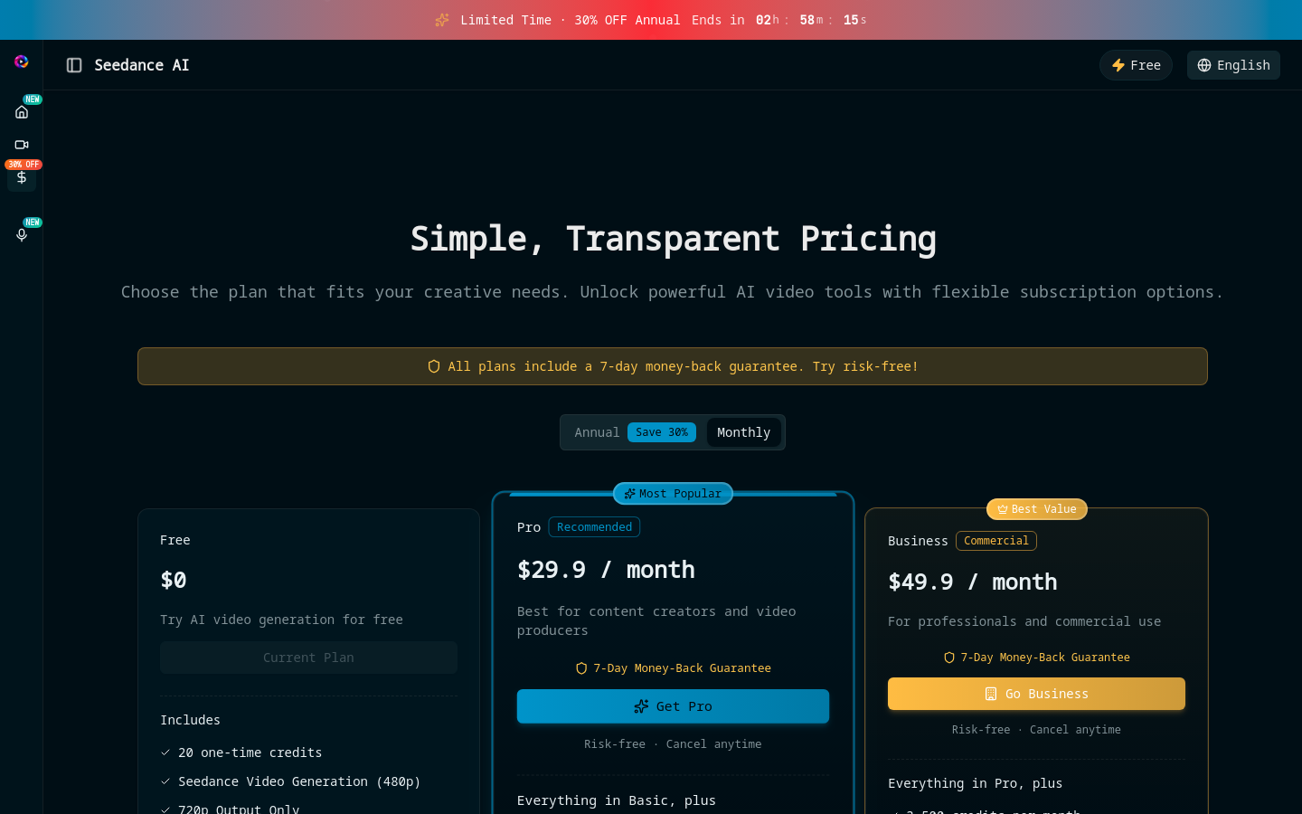 Pricing