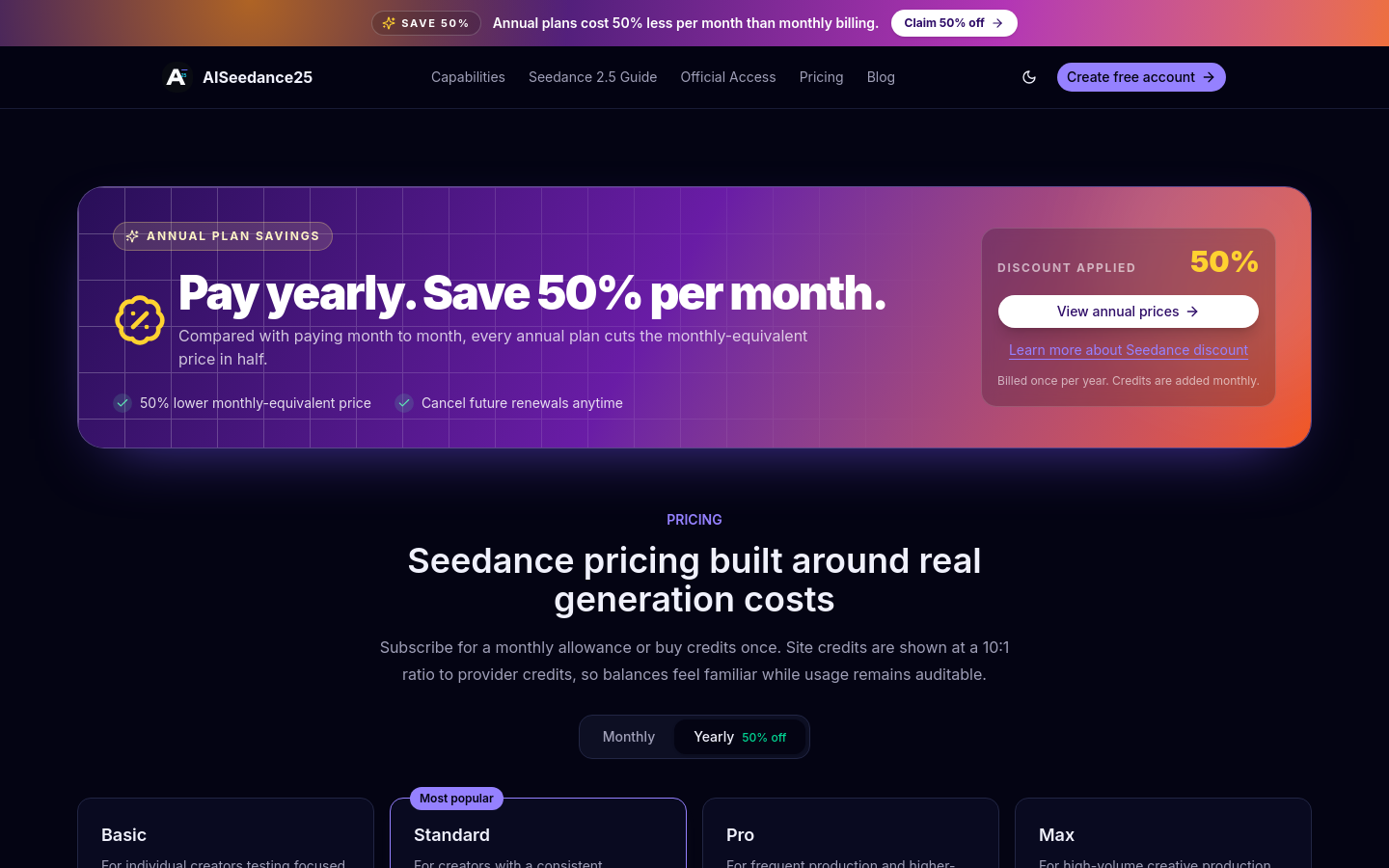 Pricing