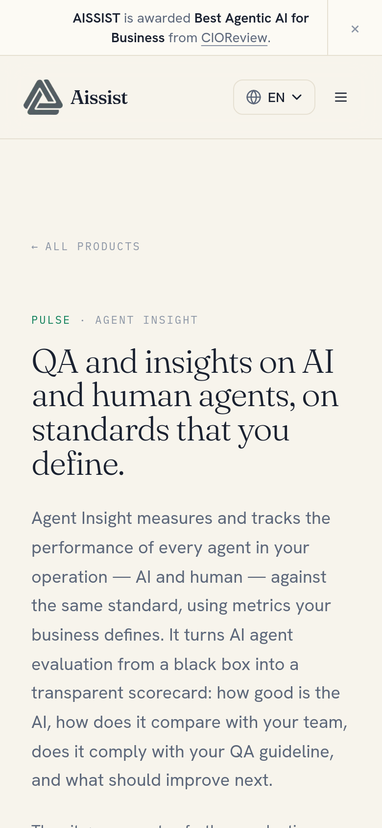 Agent Insight