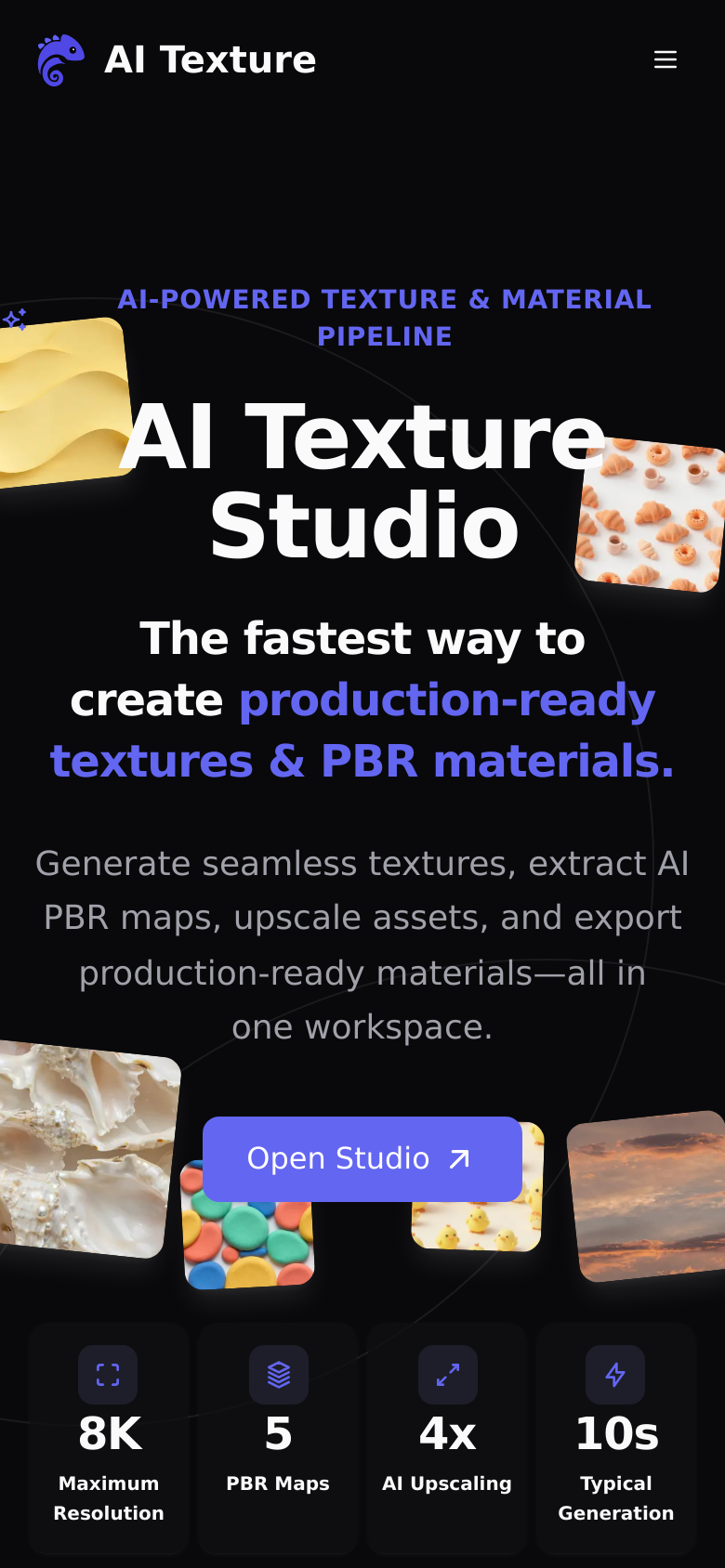 Homepage / Lander