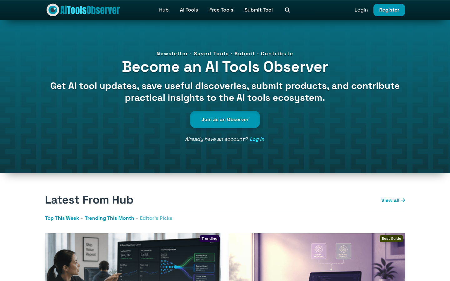 Captured Homepage / Lander