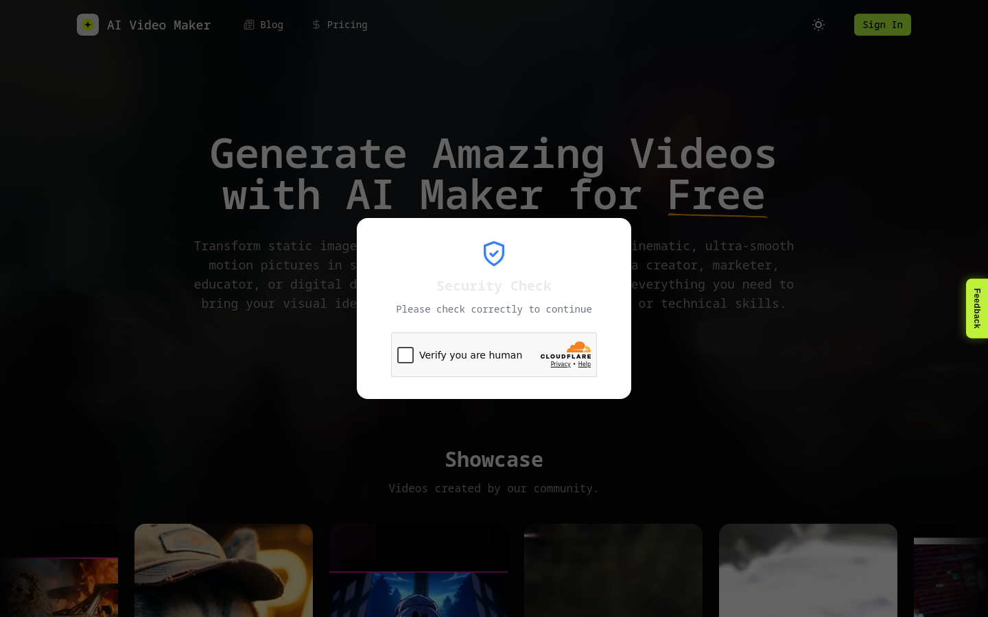 Captured Homepage / Lander