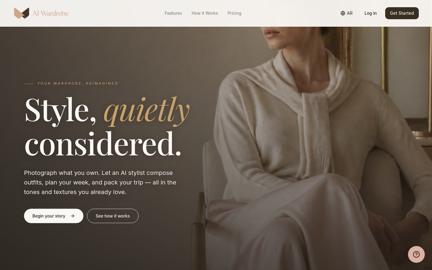 Captured Homepage / Lander
