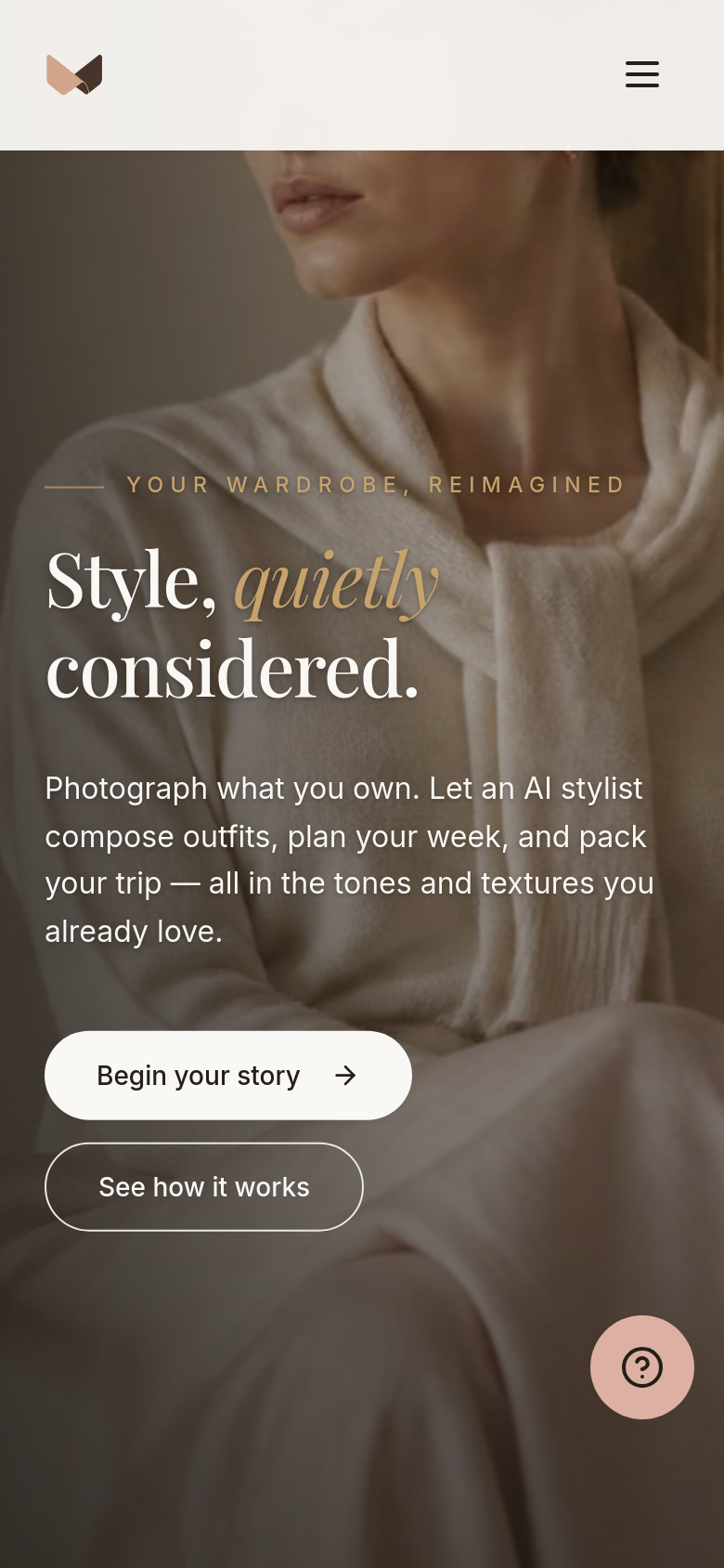 Homepage / Lander
