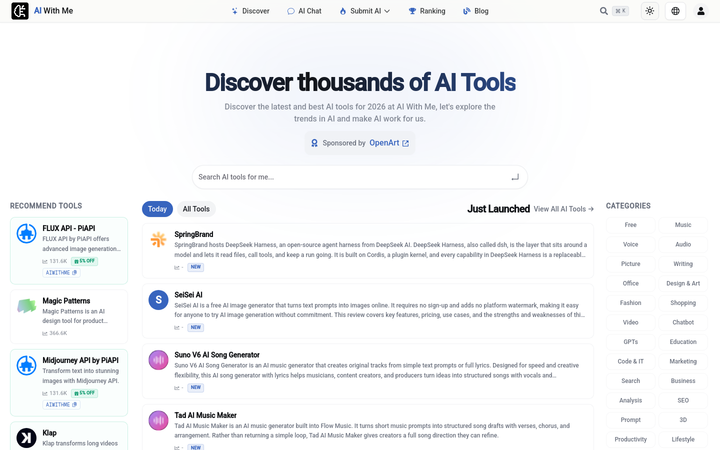 Captured Homepage / Lander