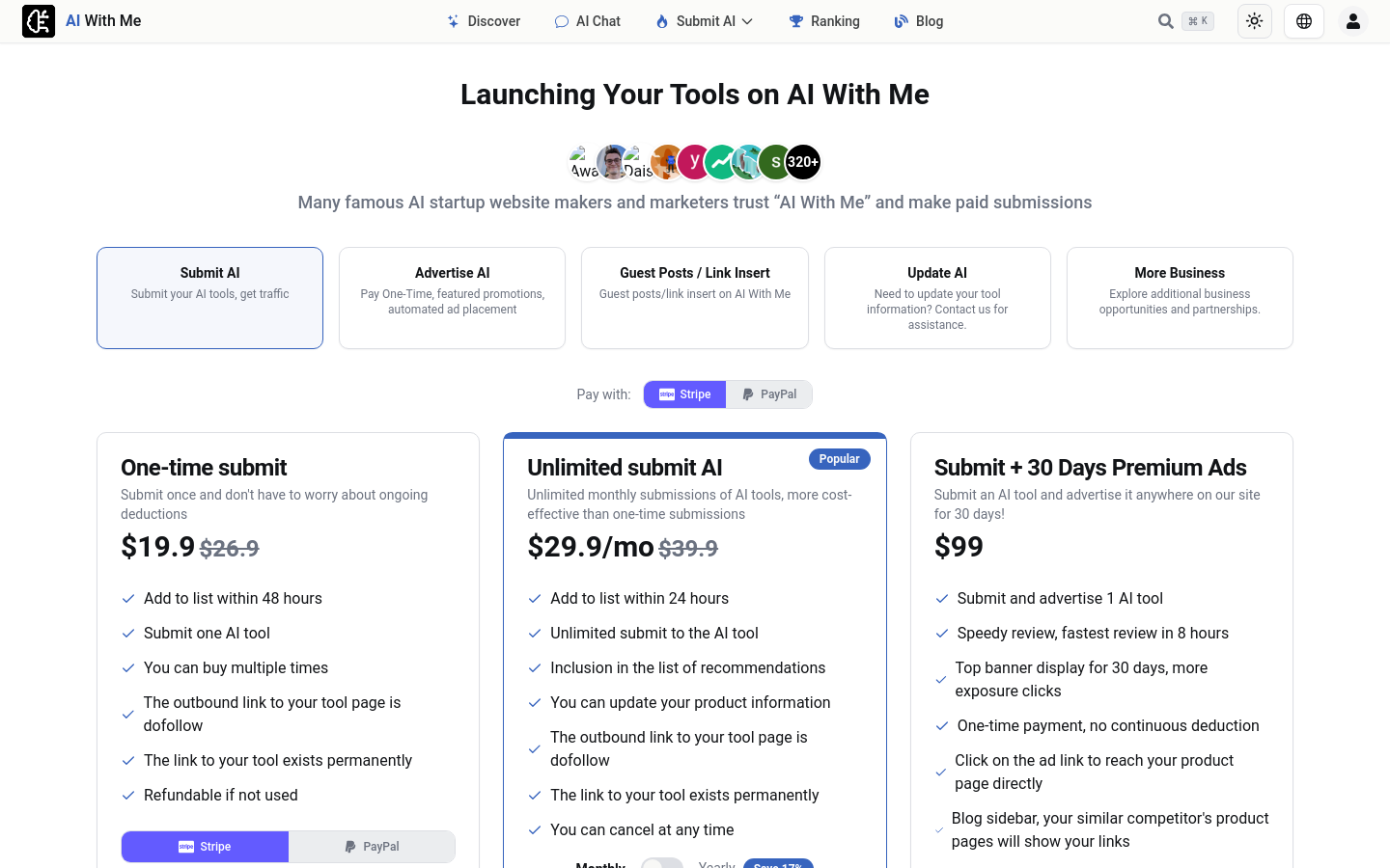 Pricing