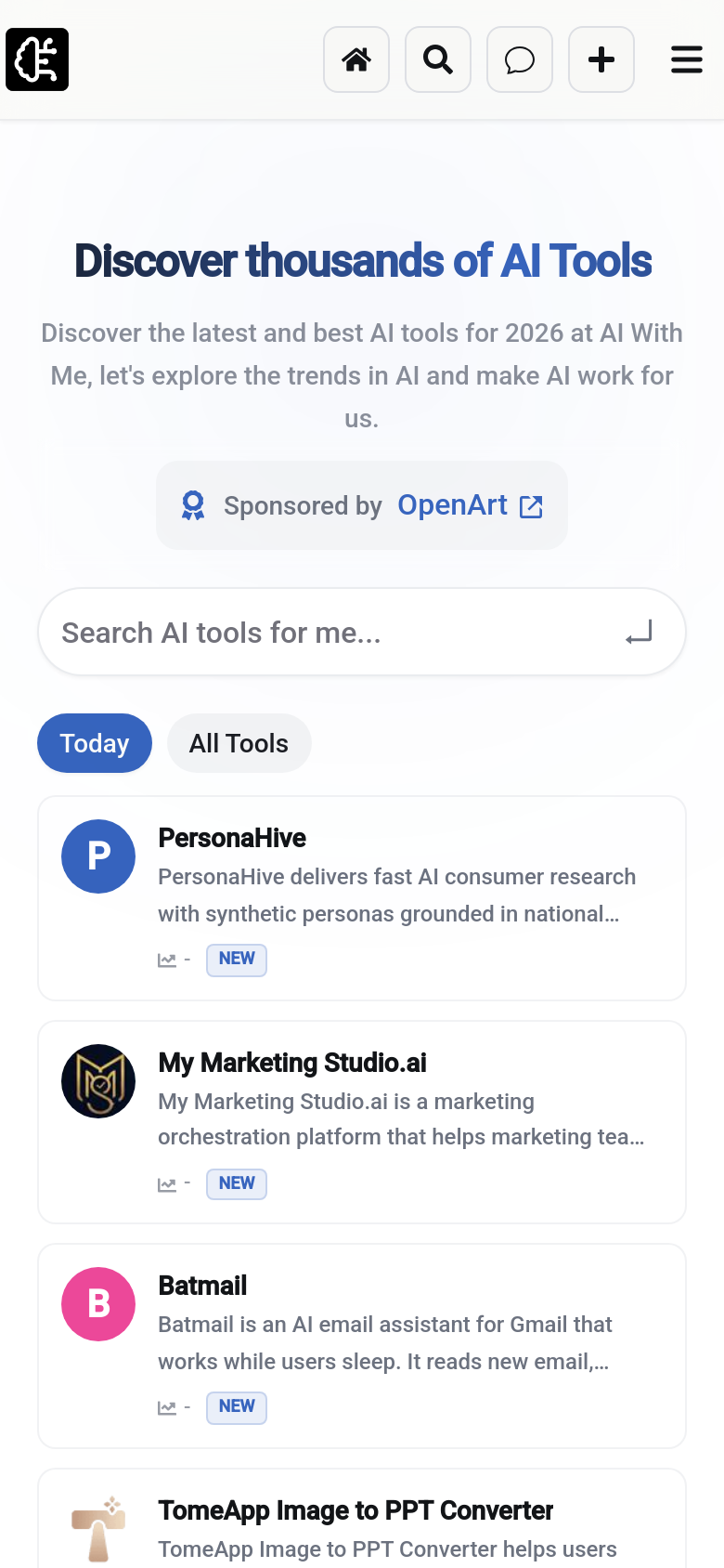 Homepage / Lander