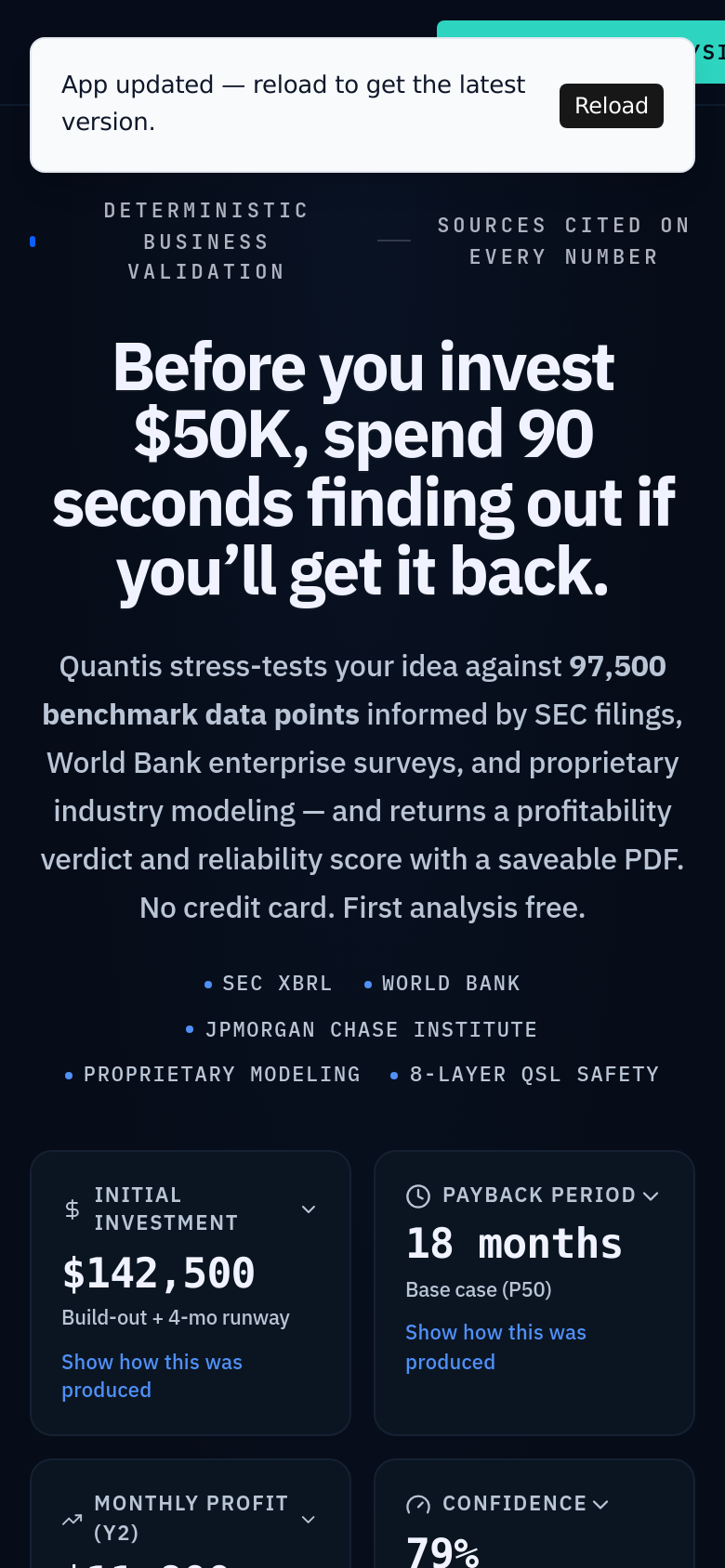 Homepage / Lander