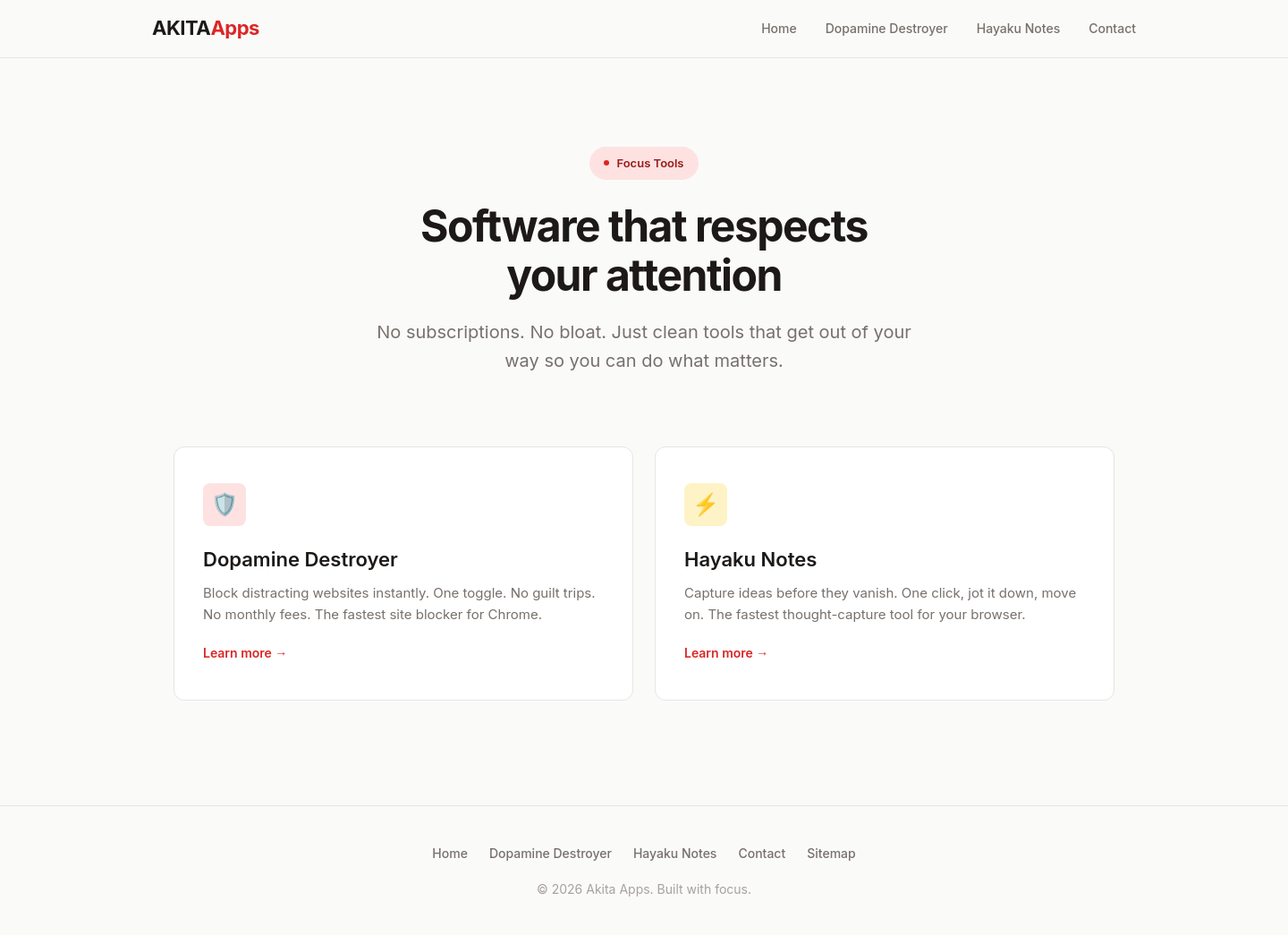 akitaapps.com — 
