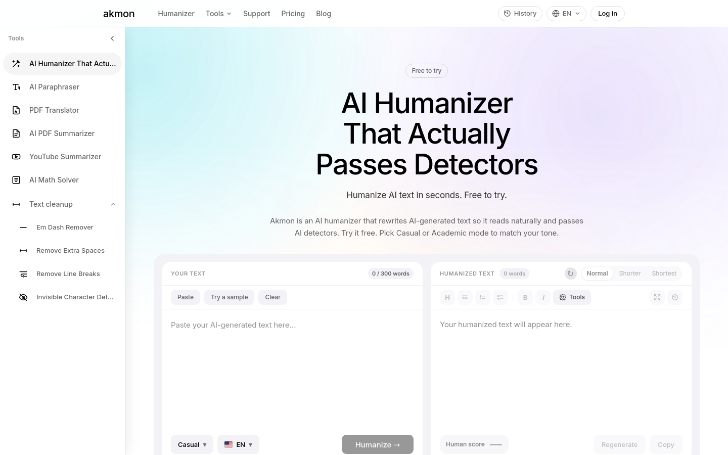 Captured Homepage / Lander