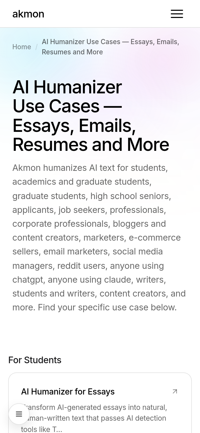 Use Cases