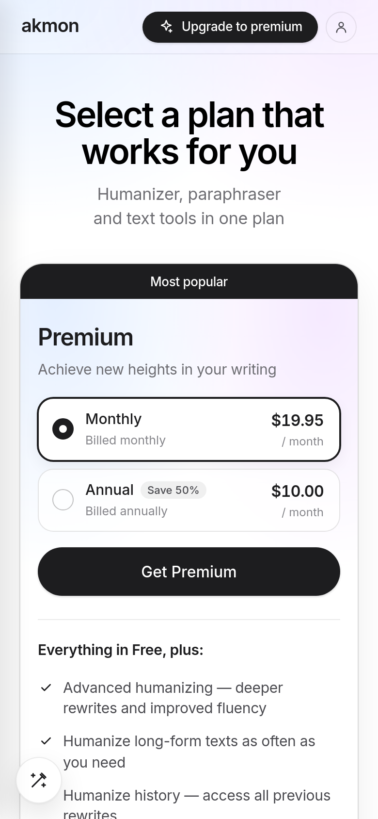 Pricing