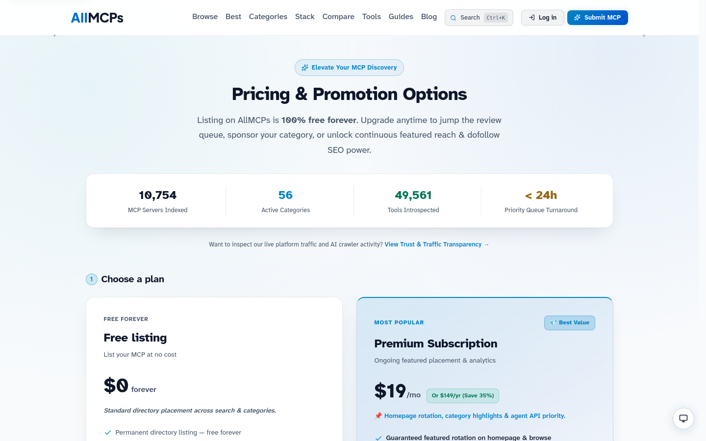 Pricing